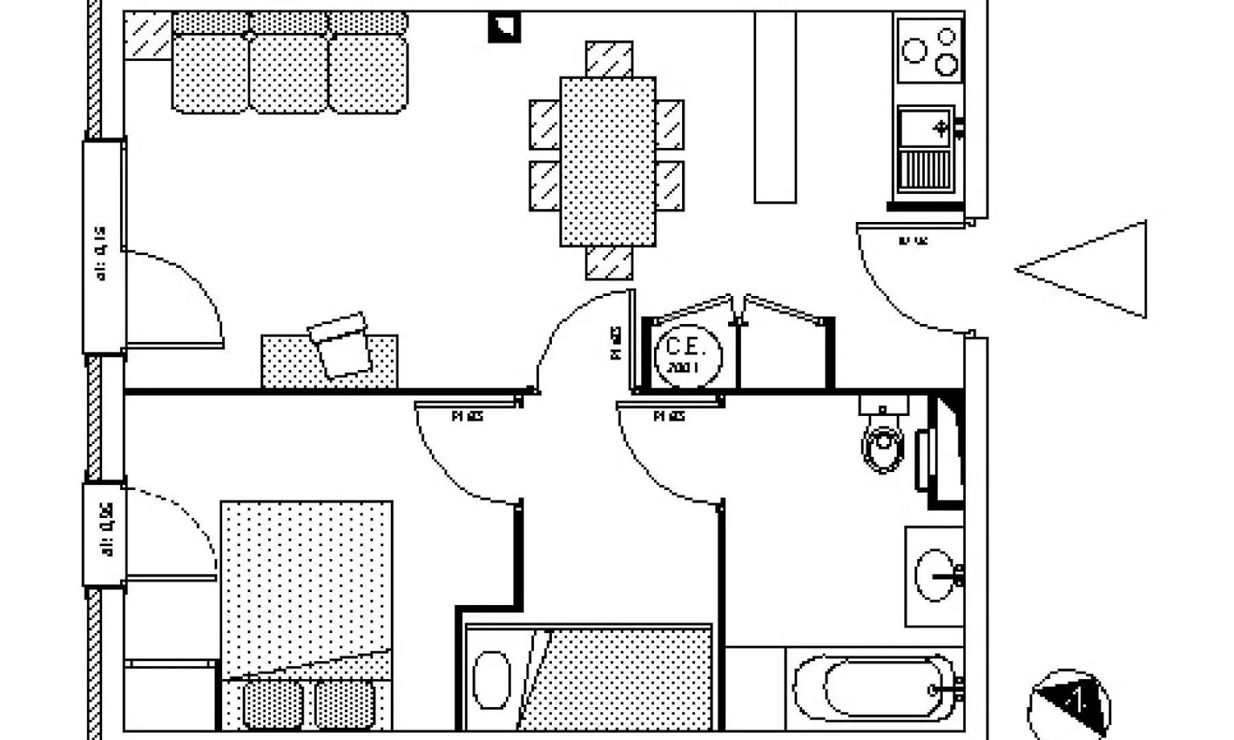Residence Le Clos Vanoise - 2 Pieces Pour 6 Personnes Mae-4371 Bessans 0*,